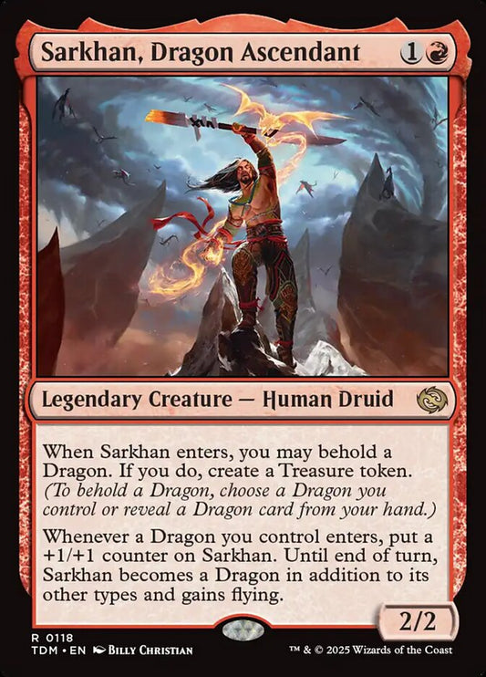 TDM-0118 | Sarkhan, Dragon Ascendant | EN  | - | Non-Foil