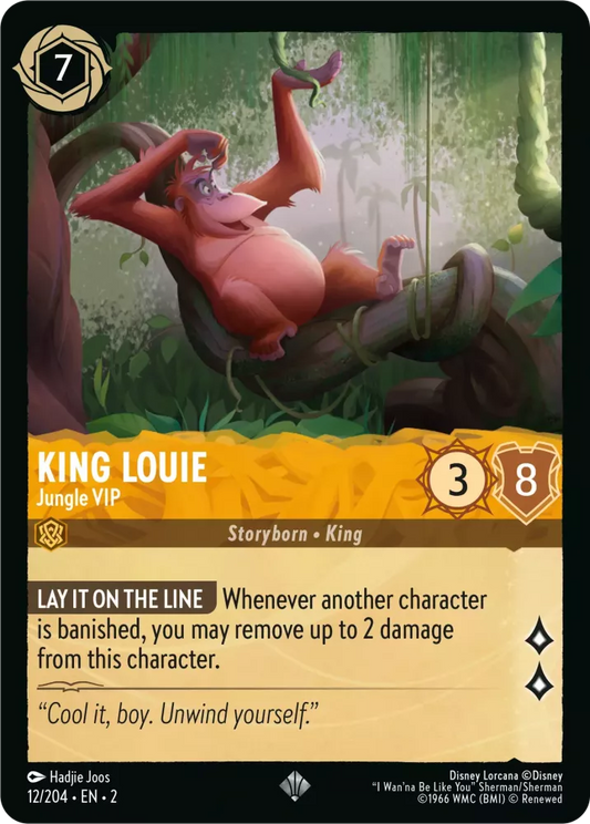 Set 2-012 | King Louie - Jungle VIP | Super Rare