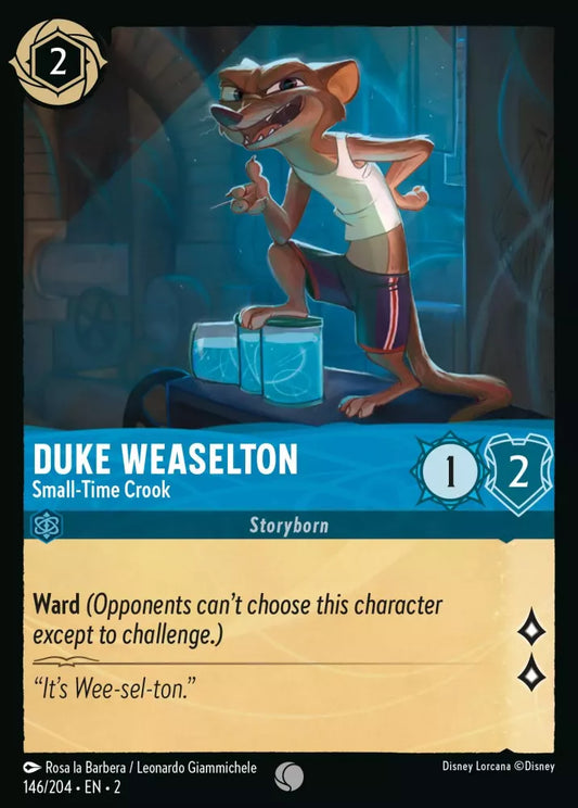 Set 2-146 | Duke Weaselton - Small-Time Crook | Common