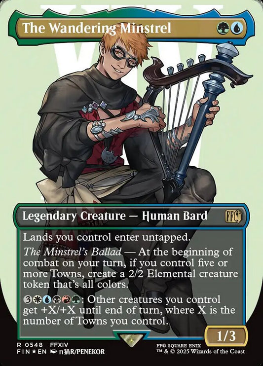 EN | The Wandering Minstrel| Surge Foil| FIN-548