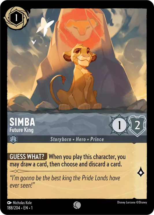 Set 1-188 | Simba - Future King |  Common