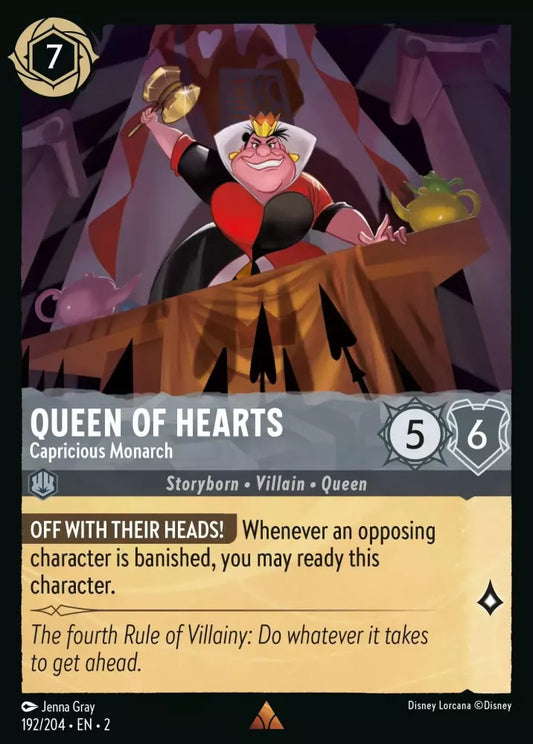 Set 2-192 | Queen of Hearts - Capricious Monarch | Rare
