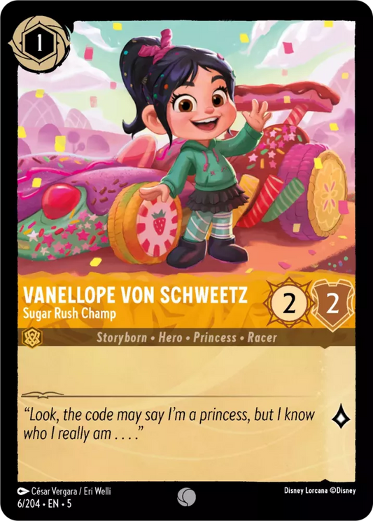 Set 5-006 | Vanellope von Schweetz - Sugar Rush Champ | Common
