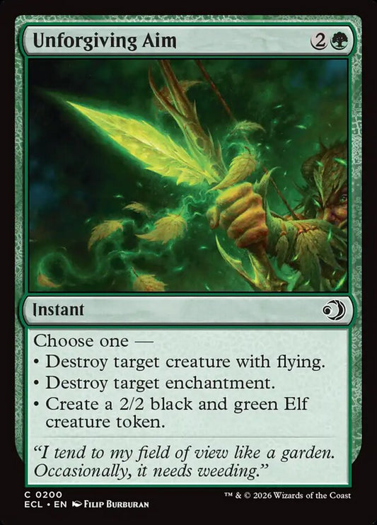 ECL-0200 | Unforgiving Aim | EN  | - | Non-Foil