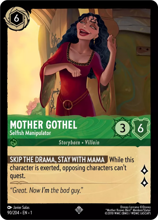 Set 1-090 | Mother Gothel - Selfish Manipulator |  Super Rare