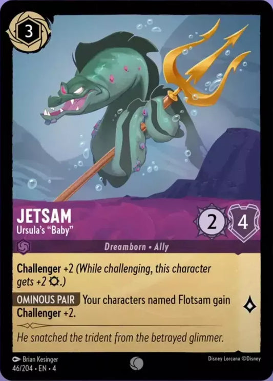Set 4-046 | Jetsam - Ursula's "Baby" | Common