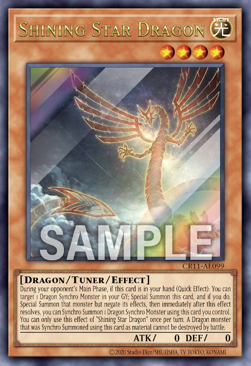 CR11-AES37 | Shining Star Dragon(閃耀星龍) | UR