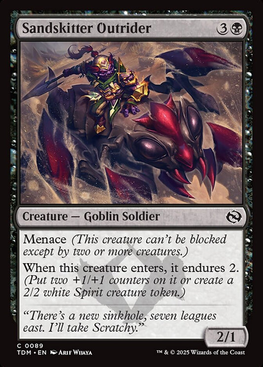 TDM-0089 | Sandskitter Outrider | EN  | - | Foil