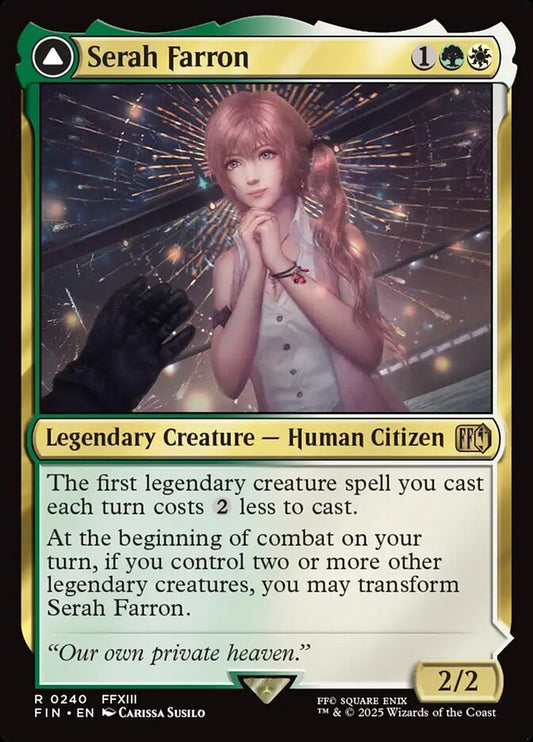 FIN-0240 | Serah Farron // Crystallized Serah | EN  | - | Foil