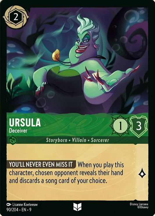 Set 9-090 | Ursula - Deceiver | Uncommon
