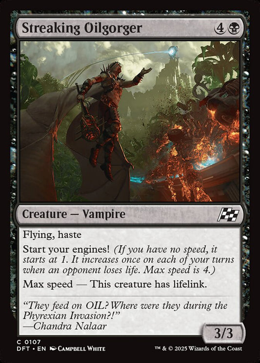 DFT-0107 | Streaking Oilgorger | EN  | - | Foil