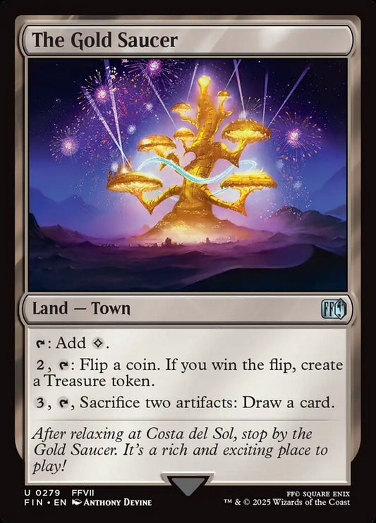 FIN-0279 | The Gold Saucer | EN  | - | Foil