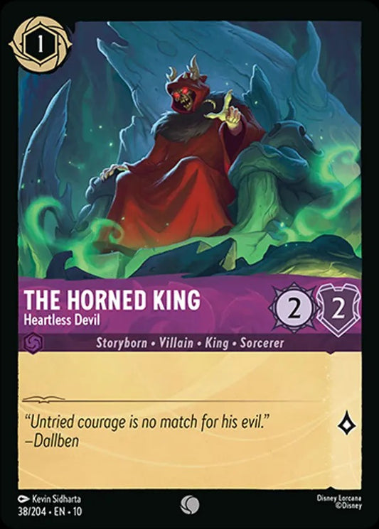 Set 10-038 | The Horned King - Heartless Devil | Common