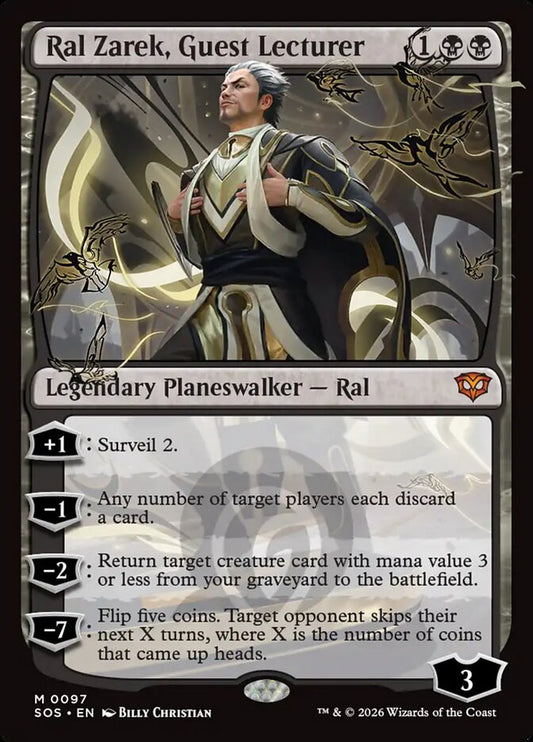 SOS-097  Ral Zarek, Guest Lecturer -EN- M (Non-Foil)