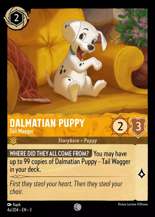 Set 8-038 | Dalmatian Puppy - Tail Wagger | Common