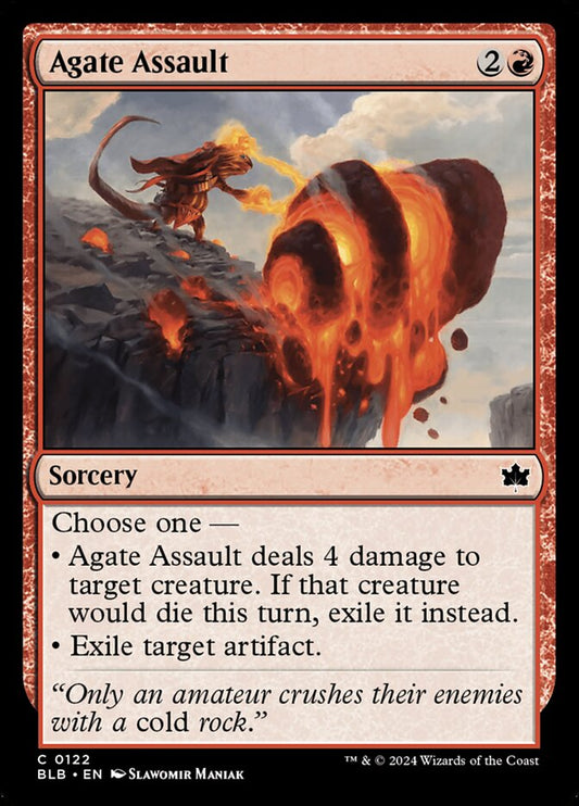 BLB-0122 | Agate Assault | EN  | - | Non-Foil