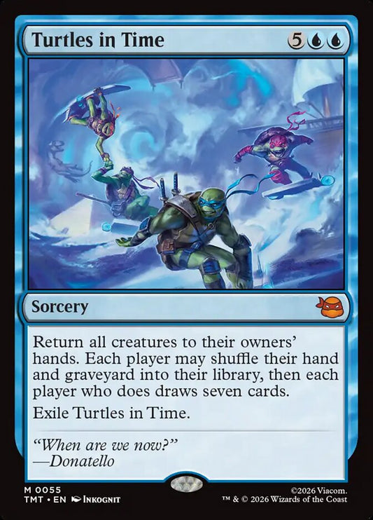 TMT-0055 | Turtles in Time | EN  | - | Foil