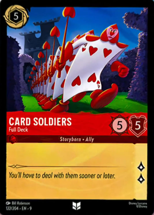Set 9-122 | Card Soldiers - Full Deck | Uncommon