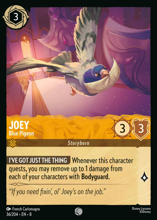 Set 8-036 | Joey - Blue Pigeon | Common