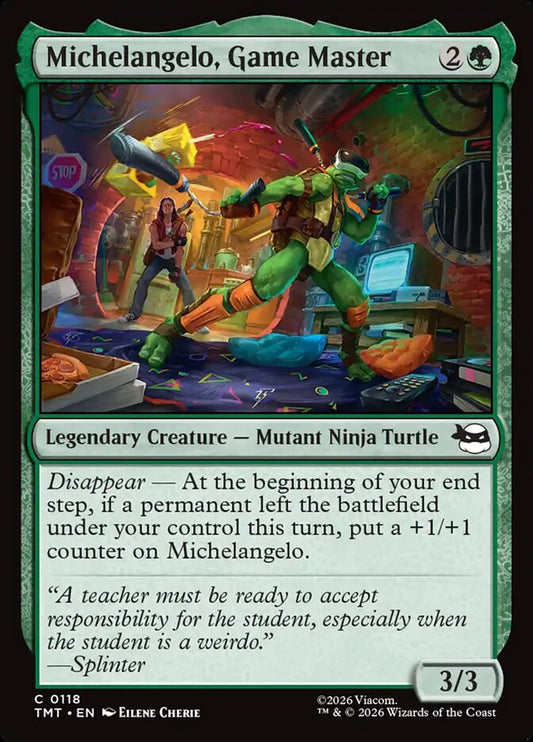 TMT-118 Michelangelo, Game Master | Common (EN)