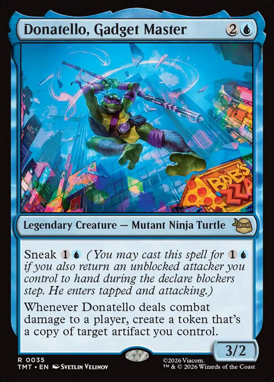 TMT-035 Donatello, Gadget Master | Rare (EN)