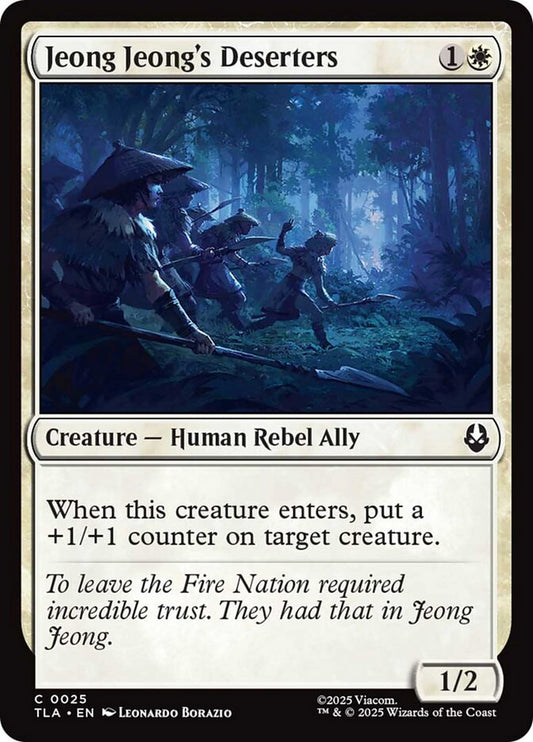 TLA-0025 | Jeong Jeong's Deserters | EN  | - | Foil