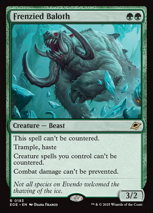 EOE-183 Frenzied Baloth | Rare (EN)