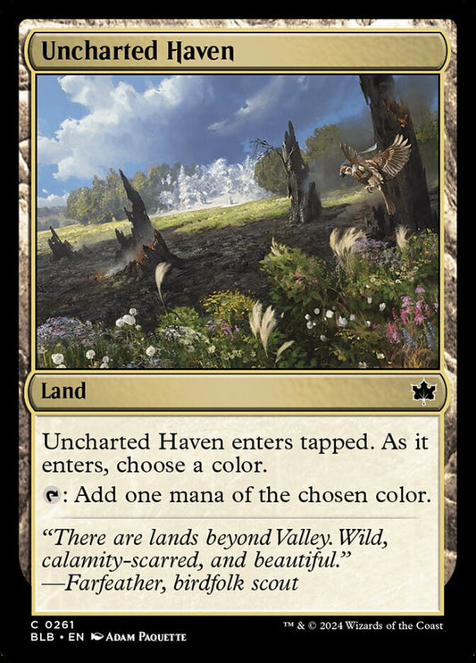 BLB-0261 | Uncharted Haven | EN  | - | Foil