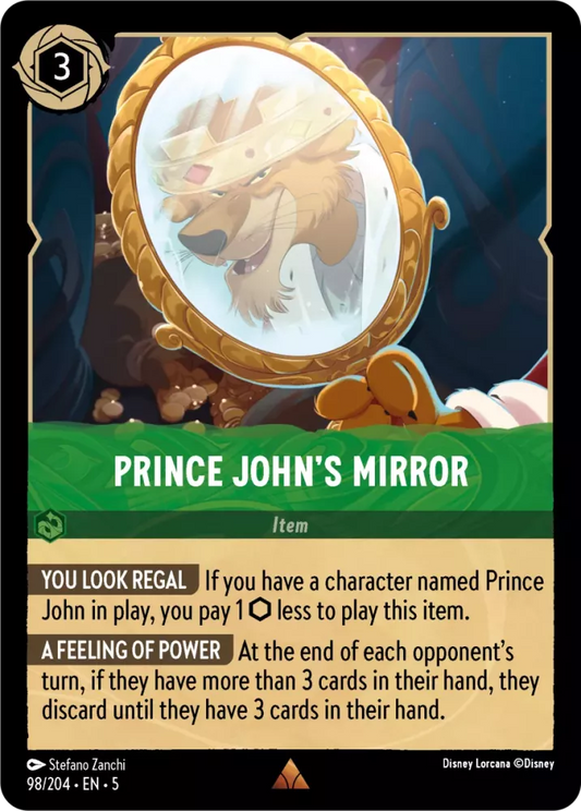 Set 5-098 | Prince John's Mirror | Rare