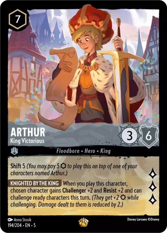 Set 5-194 | Arthur - King Victorious | Legendary