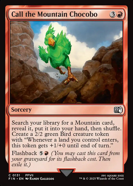 FIN-131 Call the Mountain Chocobo | Common (EN)