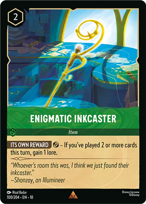 Set 10-100 | Enigmatic Inkcaster | Rare