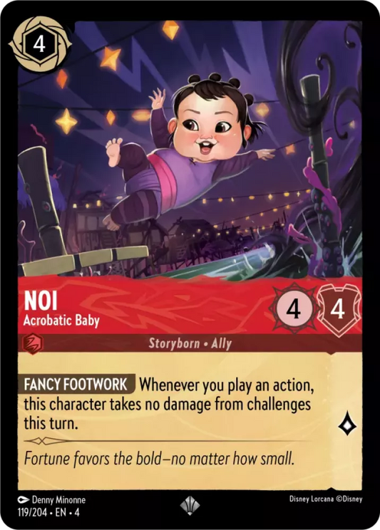 Set 4-119 | Noi - Acrobatic Baby | Super Rare