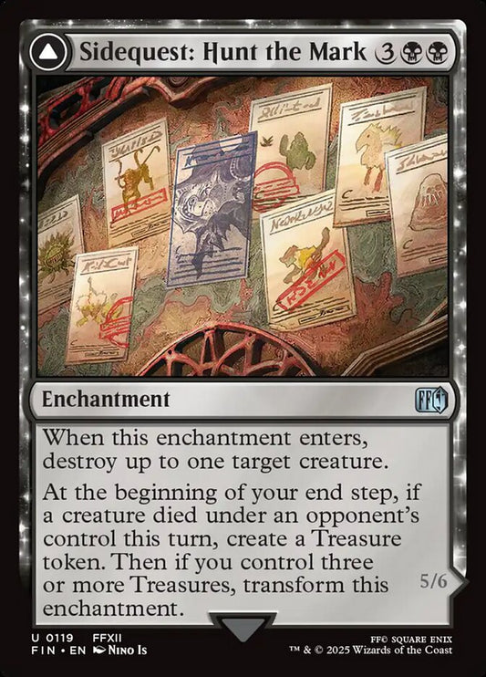 FIN-0119 | Sidequest: Hunt the Mark // Yiazmat, Ultimate Mark | EN  | - | Non-Foil