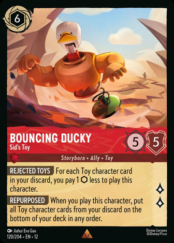 Set12-120 | Bouncing Ducky – Sid's Toy | Rare | Non-Foil