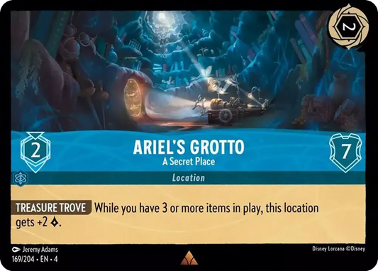 Set 4-169 | Ariel's Grotto - A Secret Place | Rare