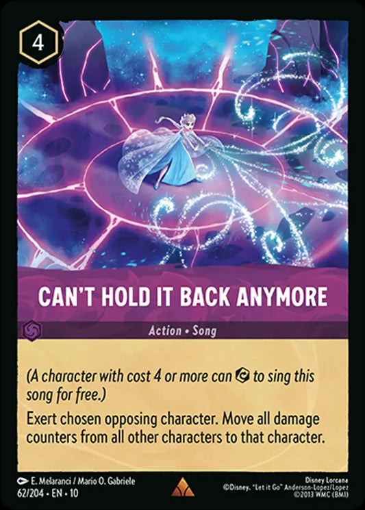 Set 10-062 | Can't Hold It Back Anymore | Rare