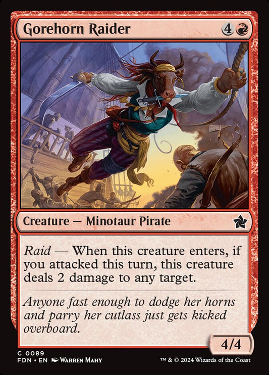FDN-089 Gorehorn Raider | Common (EN)