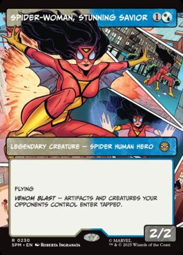 SPM-0230 | Spider-Woman, Stunning Savior | EN  | R | Foil