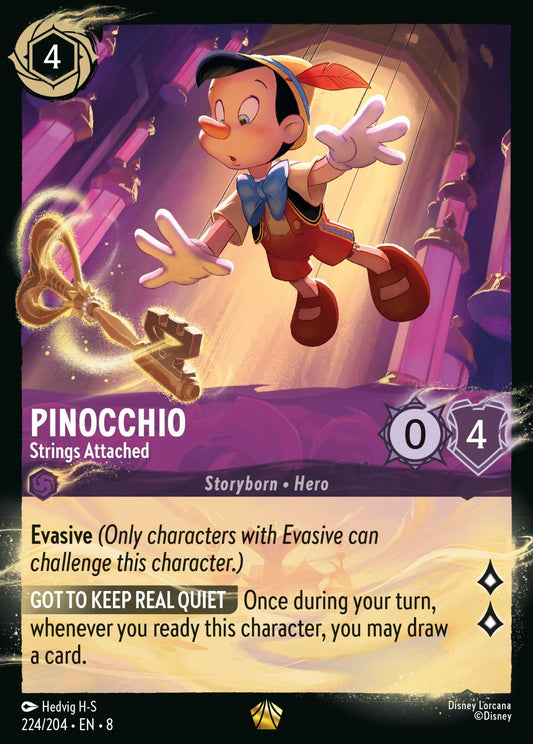 Set 8-061 | Pinocchio - Strings Attached | Legendary