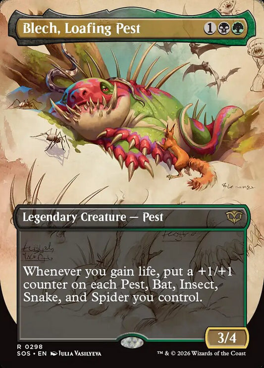 SOS-298  Blech, Loafing Pest -EN- R (Non-Foil)