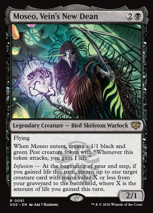 SOS-091 Moseo, Vein's New Dean -EN- R (Foil)