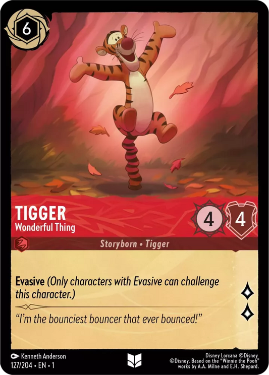 Set 1-127 | Tigger - Wonderful Thing |  Uncommon
