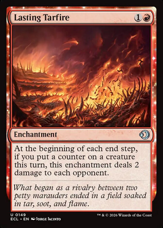 ECL-0149 | Lasting Tarfire | EN  | - | Non-Foil