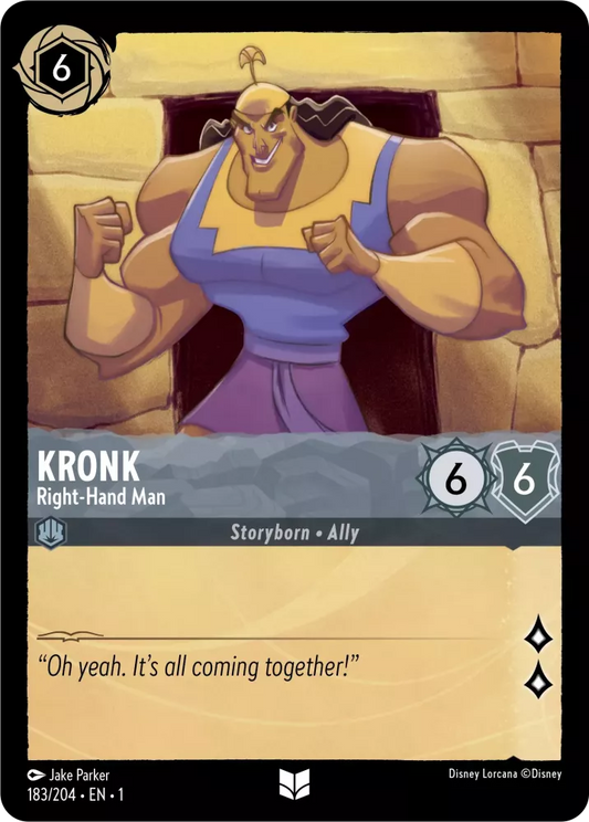 Set 1-183 | Kronk - Right-Hand Man |  Uncommon