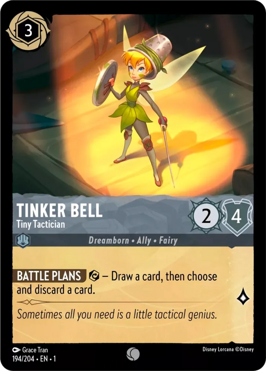 Set 1-194 | Tinker Bell - Tiny Tactician |  Common