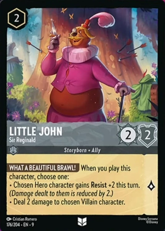 Set 9-176 | Little John - Sir Reginald | Uncommon