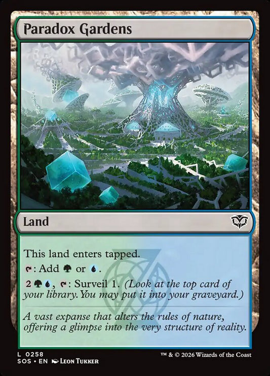 SOS-258  Paradox Gardens -EN- C (Non-Foil)