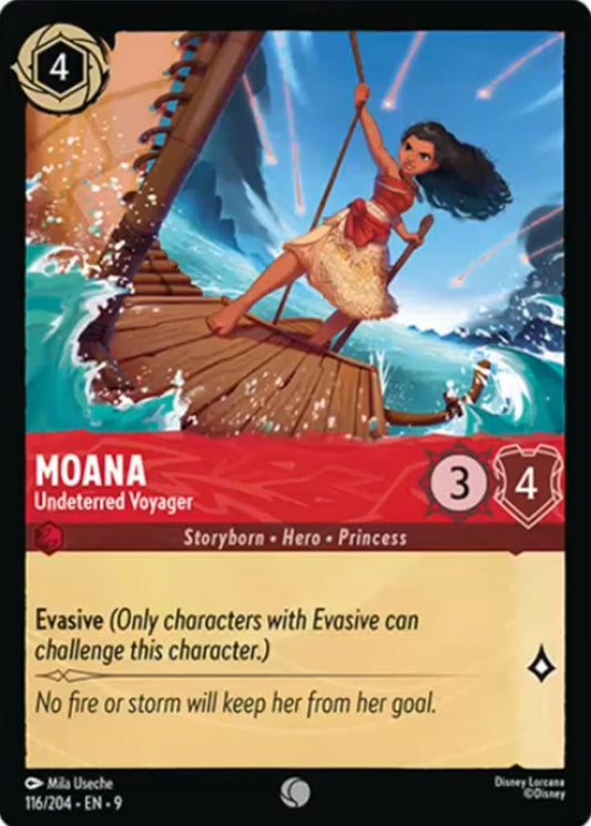 Set 9-116 | Moana - Undeterred Voyager | Common