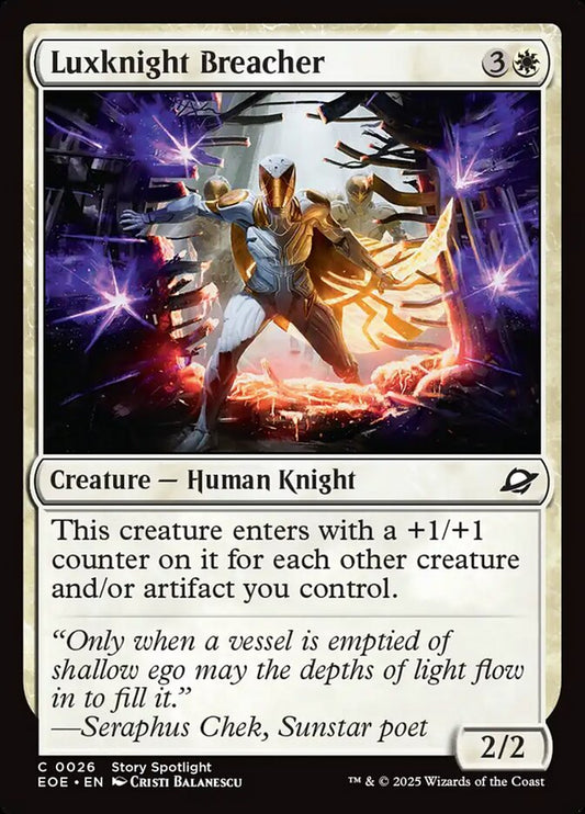 EOE-0026 | Luxknight Breacher | EN  | - | Non-Foil